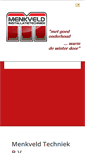 Mobile Screenshot of menkveldinstallatietechniek.nl